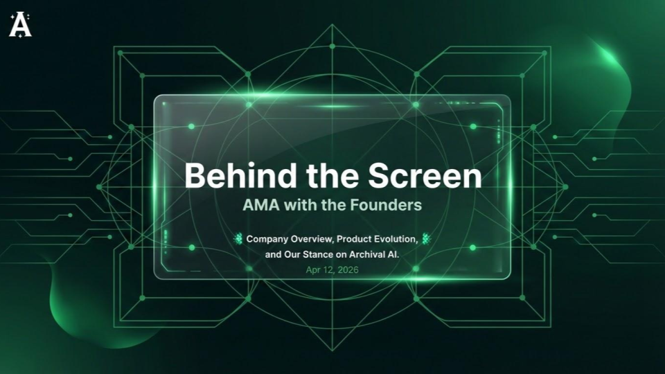 Behind the Screen AMA with the Founders hero slide